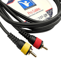 Kentech AUC037 - 5m 2 Rca - 2 Rca Audio Cable 5 Meter - 