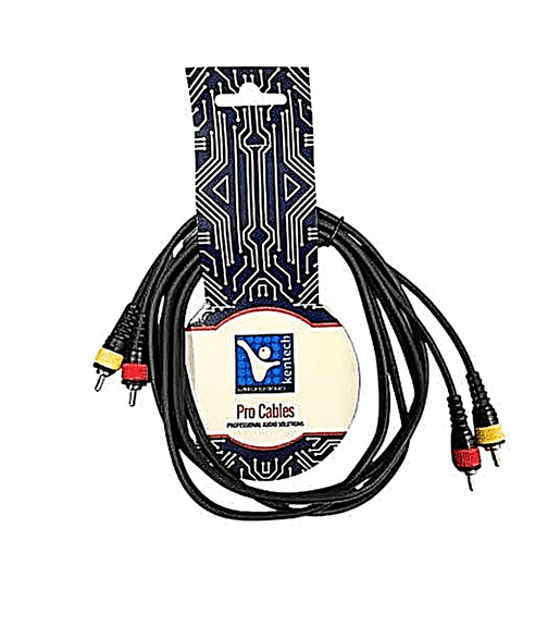 Kentech AUC037 - 5m 2 Rca - 2 Rca Audio Cable 5 Meter - 