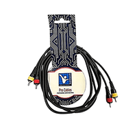 Kentech AUC037 - 5m 2 Rca - 2 Rca Audio Cable 5 Meter - 