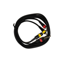 Kentech AUC039 - 2M Audio Cable 2 x 6.35mm Mono Jack to 2 Rca 5m - 