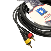 Kentech AUC039 - 5M Audio Cable 2 x 6.35mm Mono Jack to 2 Rca 5m - 