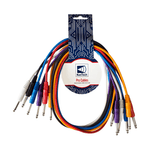 Kentech AUDC009 - 1M - P6 6.35mm Mono Jack to 6.35mm Mono Jack Cable 1M - 