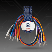 Kentech AUDC009 - 1M - P6 6.35mm Mono Jack to 6.35mm Mono Jack Cable 1M - 