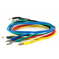 Kentech AUDC010 - 1M - P6 6.35mm Stereo Jack to 6.35mm Stereo Jack Cable 1M - 