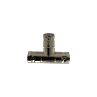 Kentech BNC508 Metallized BNC T-Connector (Female to Dual Female) - 