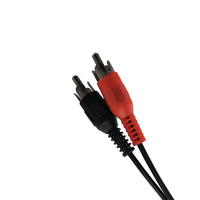 Kentech C0063 1 RCA Male to 2 RCA Male Audio Y-Splitter Cable (1.8 Meters) - 