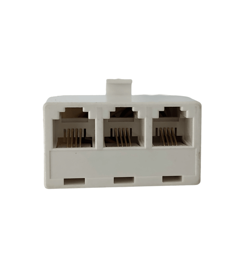 KENTECH C615P1 3-Way Telephone Splitter Adapter (JC-11) - 