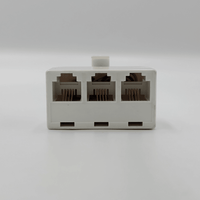 KENTECH C615P1 3-Way Telephone Splitter Adapter (JC-11) - 