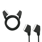Kentech CBL4048BP1 SCART to SCART 21-Pin AV Cable (1.5 Meters) - 