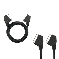 Kentech CBL4048BP1 SCART to SCART 21-Pin AV Cable (1.5 Meters) - 