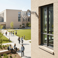 Kentech CHS12AT 12' Horn Speaker 25W 100V Line 6.25/12.5/25W - 