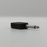 Kentech CJP5010 6.35mm Mono Jack to Dual 6.35mm Mono Socket Adapter - 