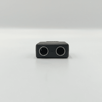 Kentech CJP5010 6.35mm Mono Jack to Dual 6.35mm Mono Socket Adapter - 