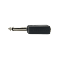 Kentech CJP5010 6.35mm Mono Male Plug to Dual 6.35mm Mono Female Sockets Audio Splitter - 