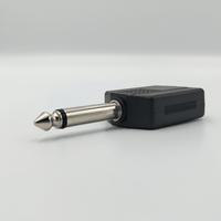 Kentech CJP5010 6.35mm Mono Male Plug to Dual 6.35mm Mono Female Sockets Audio Splitter - 