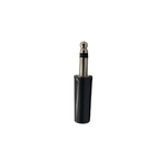 Kentech CJP8065 3.5mm Mono Male Jack Plug with Black Plastic Housing - 