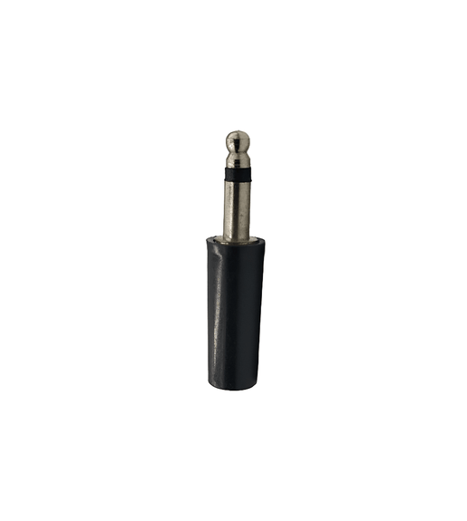 Kentech CJP8065 3.5mm Mono Male Jack Plug with Black Plastic Housing - 