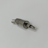 Kentech CJP8071P2 3.5mm Mono Male Jack Plug with Metal Housing (Pack of 2) - 