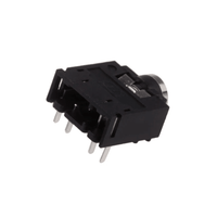 Kentech CJP9023H 3.5mm Stereo PCB Horizontal Female Socket - 
