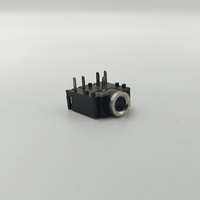 Kentech CJP9023H 3.5mm Stereo PCB Horizontal Female Socket - 