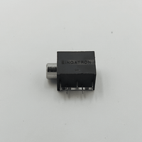 Kentech CJP9023V 3.5mm Stereo PCB Vertical Jack Socket - 