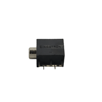Kentech CJP9023V 3.5mm Stereo PCB Vertical Jack Socket - 
