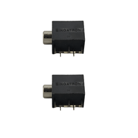 Kentech CJP9023VP2 3.5mm Stereo PCB Vertical Female Sockets (Pack of 2) - 