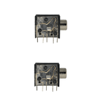 Kentech CJP9023VP2 3.5mm Stereo PCB Vertical Female Sockets (Pack of 2) - 