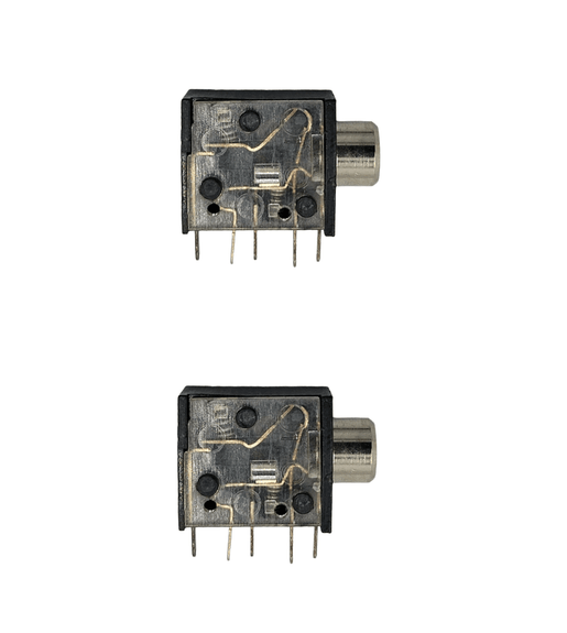 Kentech CJP9023VP2 3.5mm Stereo PCB Vertical Female Sockets (Pack of 2) - 