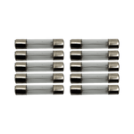 Kentech FB4AP10 Fast-Blow Glass Fuse 6 x 32mm 4A (Pack of 10) - 