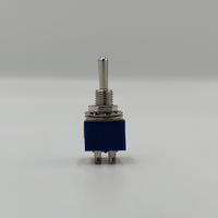 Kentech G078 Miniature DPDT Toggle Switch 6A 125VAC - 
