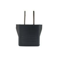 KENTECH G197 2-Pin Flat Plug to 2-Pin Flat Socket Adapter - 