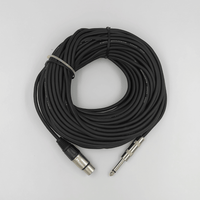 Kentech HEF21220 XLR Female to 6.35mm Mono Jack Audio Cable (20 Meters) - 