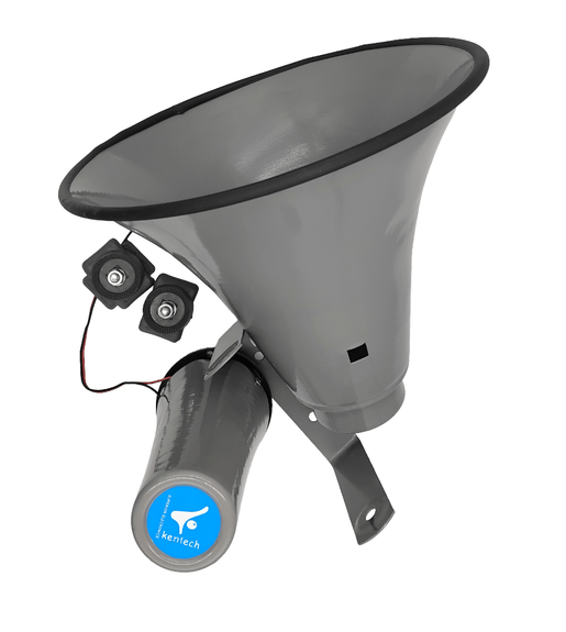 Kentech HS1213 12-Inch Aluminum Reflex Horn Speaker (25W / 8-Ohm) - 