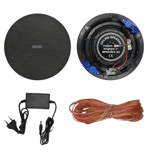 Kentech HSR186-5B+5 Active & Passive Bluetooth Ceiling Speaker Pair (5