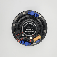 Kentech HSR186-5CB 5-Inch 20W 8-Ohm Passive Ceiling Speaker - Black - 