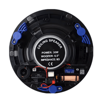 Kentech HSR186 - 6B+6 Ceiling Speaker 6.5