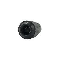 Kentech HT10563B 4mm Nickel-Plated Audio Binding Post Terminal (Black) - 