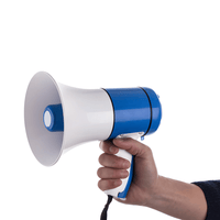 Kentech HY1001UB Pistol Grip Megaphone with Rechargeable Lithium Battery + Usb - 5W 12V - 