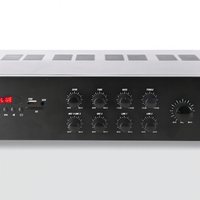 Kentech HY1060MBT PA Amplifier 100W MAX 24VDC/100V USB/SD Card - 