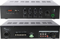 Kentech HY1060MBT PA Amplifier 100W MAX 24VDC/100V USB/SD Card - 