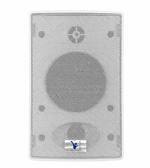 Kentech HYB147-4TW 4-Inch 20W 100V / 8-Ohm Wall-Mount PA Speaker (White) - 