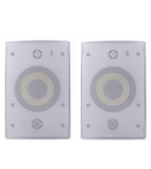 Kentech HYB147 - 5 Wall Mount PA Speakers (Pair) - 