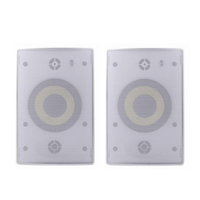 Kentech HYB147 - 5 Wall Mount PA Speakers (Pair) - 