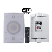 Kentech HYB147 - 5 Wall Mount PA Speakers (Pair) - 