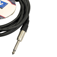 Kentech INC047 - 10M Instument Cable 6.35mm - 6.35mm Mono Jack 10M - 