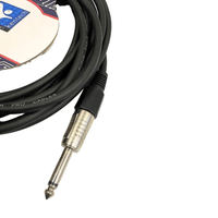 Kentech INC047 - 5M Instrument Cable 6.35mm Mono - 6.35mm Mono Jack 5M - 