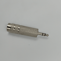 Kentech JM007 3.5mm Stereo Male Jack to 6.35mm Stereo Female Socket Adapter - 