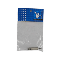 Kentech JM007 3.5mm Stereo Male Jack to 6.35mm Stereo Female Socket Adapter - 