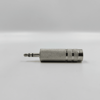 Kentech JM007 3.5mm Stereo Male Jack to 6.35mm Stereo Female Socket Adapter - 